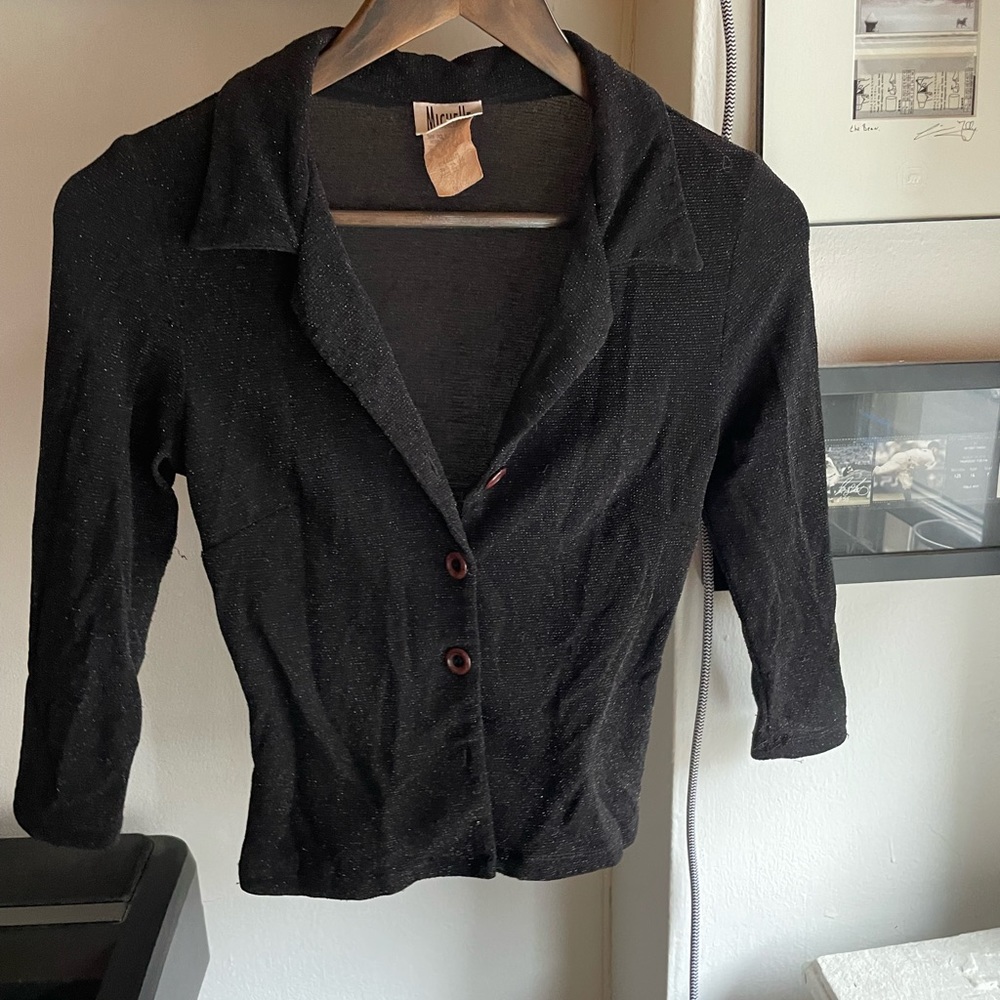 COPY - Vintage Glitter button up